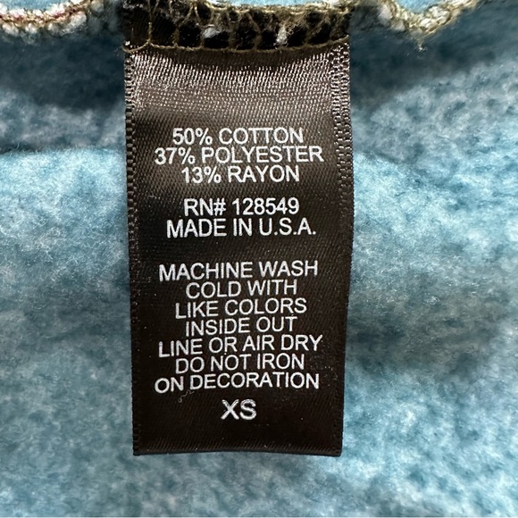 AVIATOR NATION serape bolt sweatshirt rainbow cropped XS - Picture 6 of 6